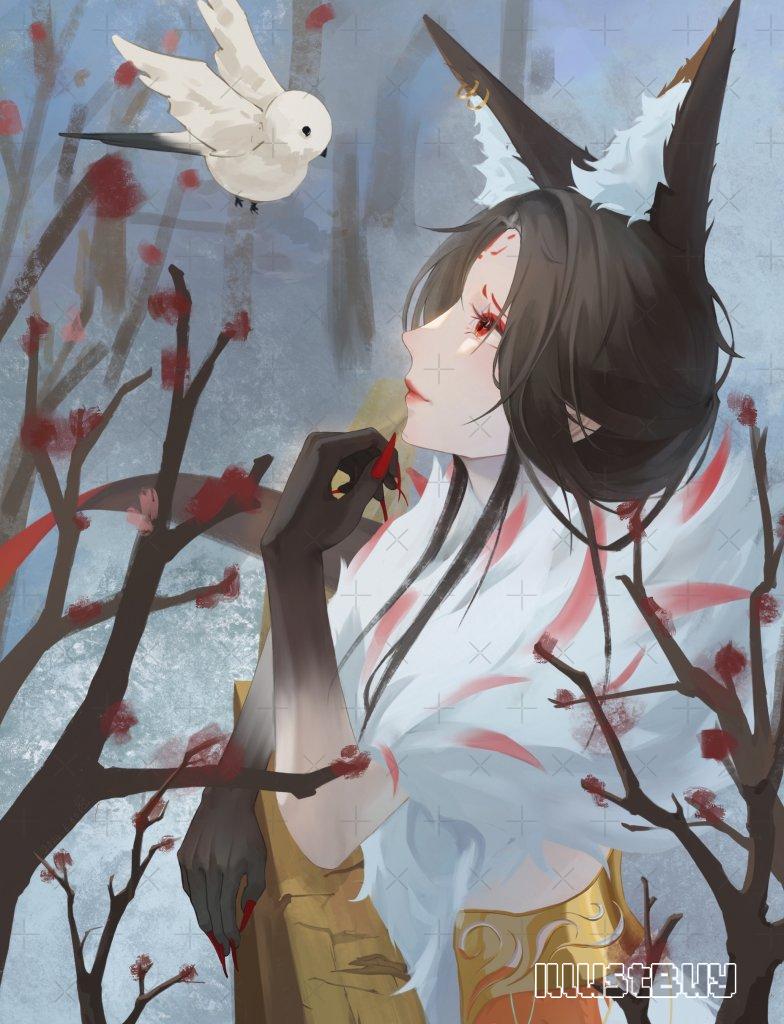 古風半身插圖