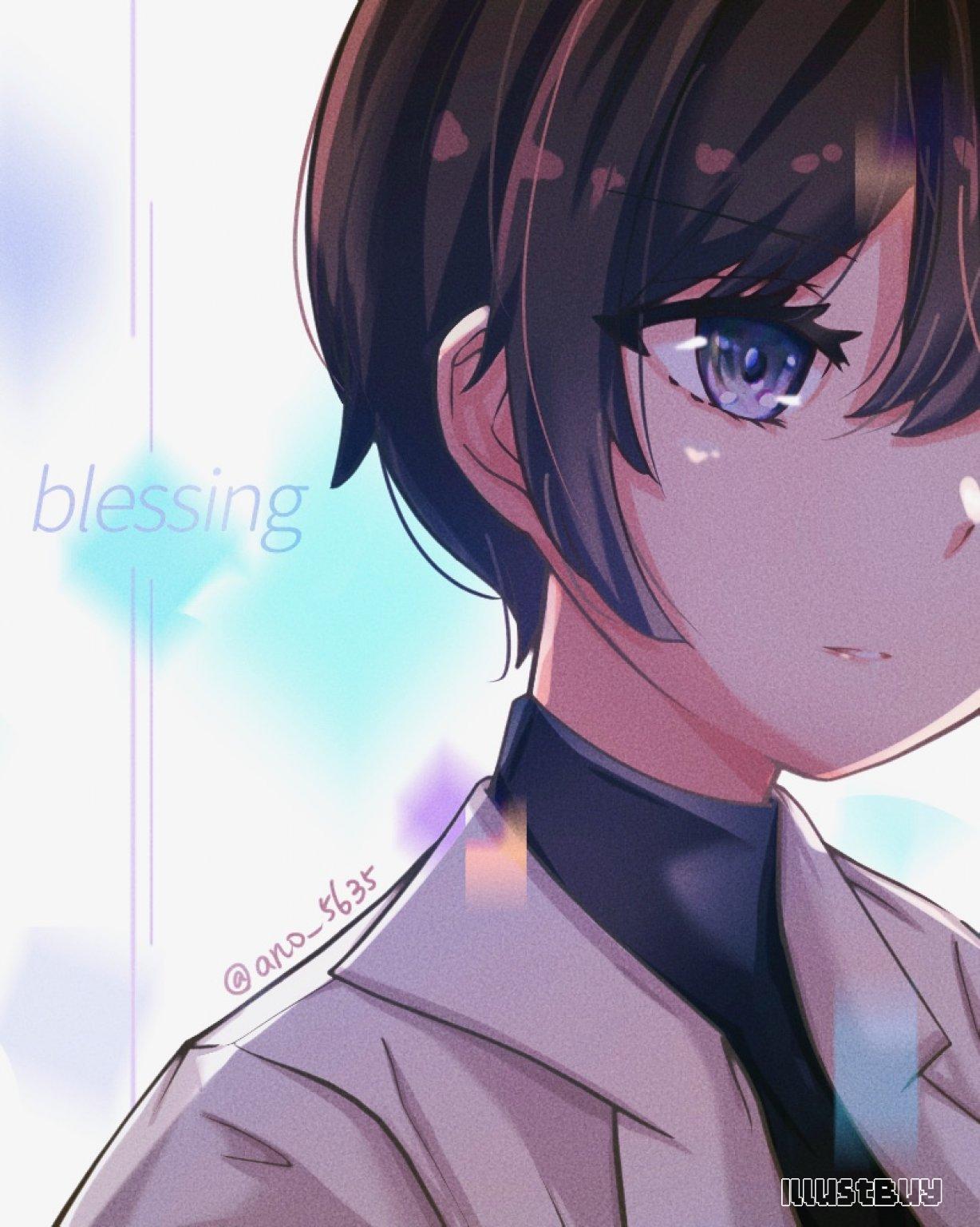 【繪圖】Blessing