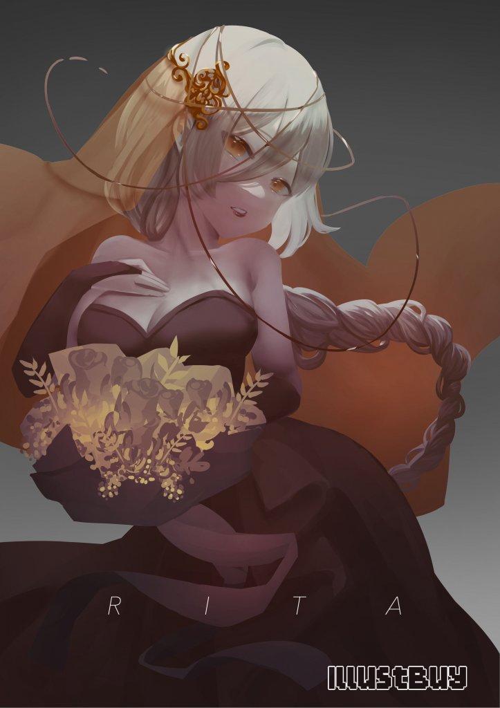 【厚塗練習】新娘