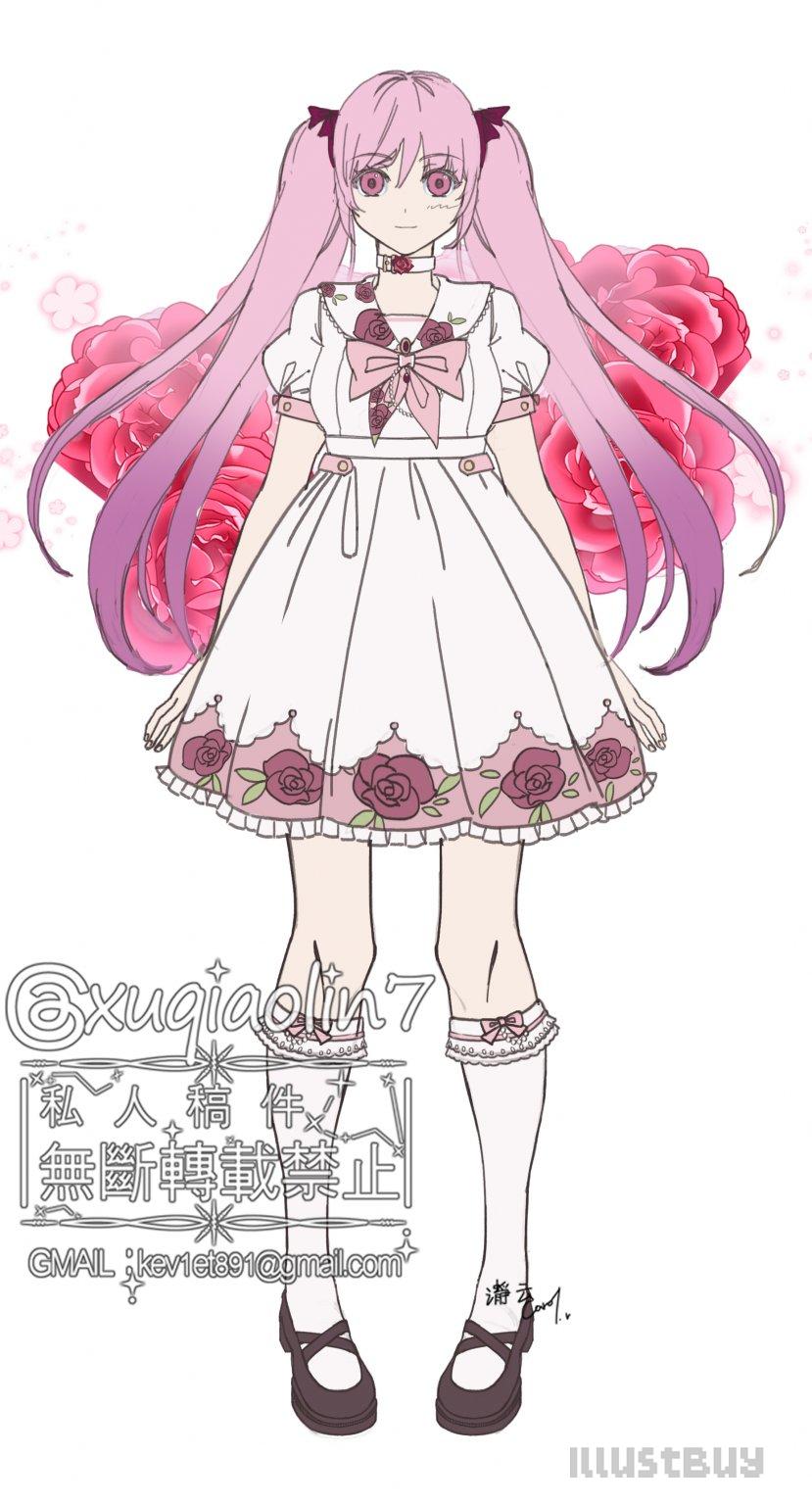 原創人物立繪+原創服裝設計