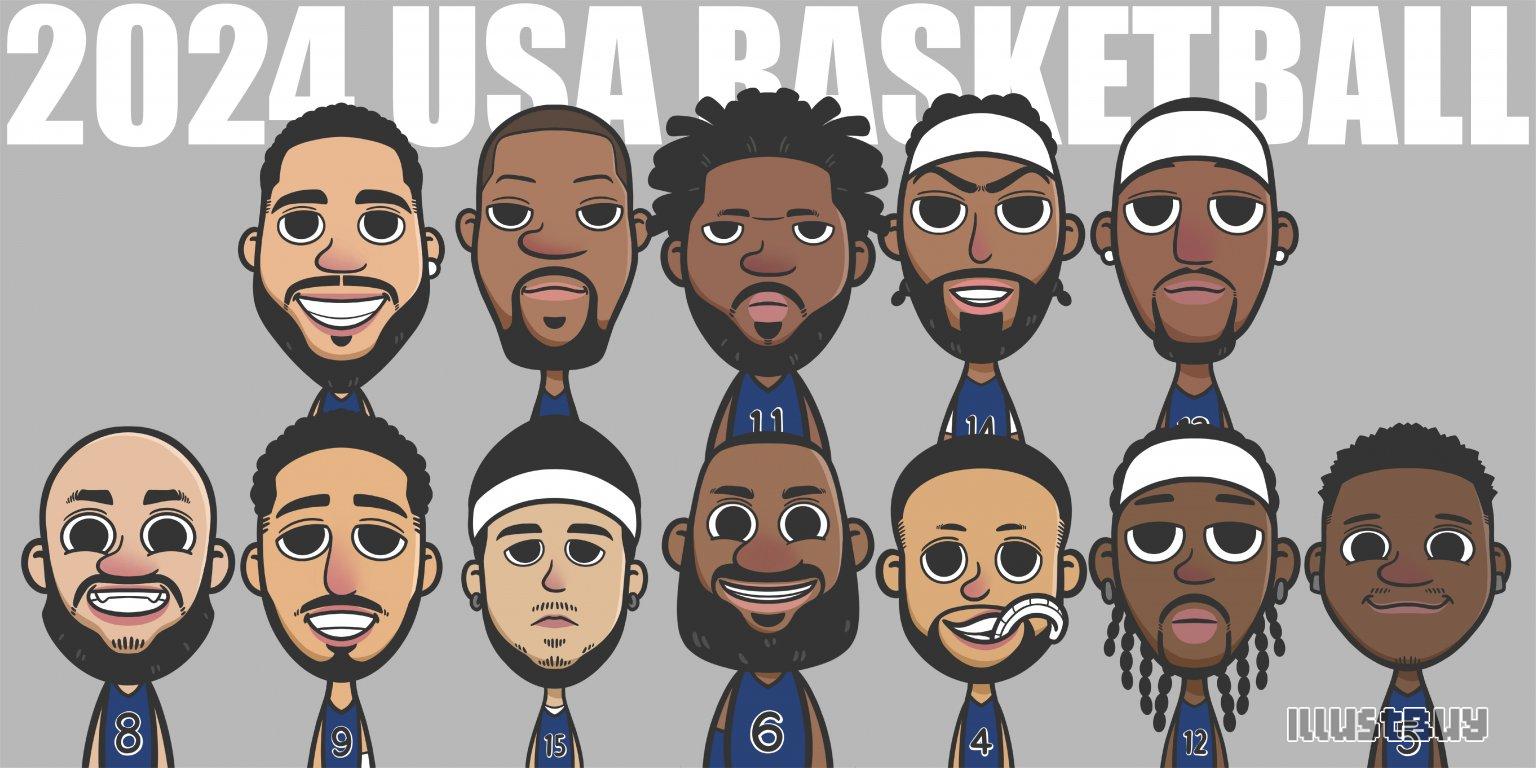 2024奧運籃球美國夢幻隊
