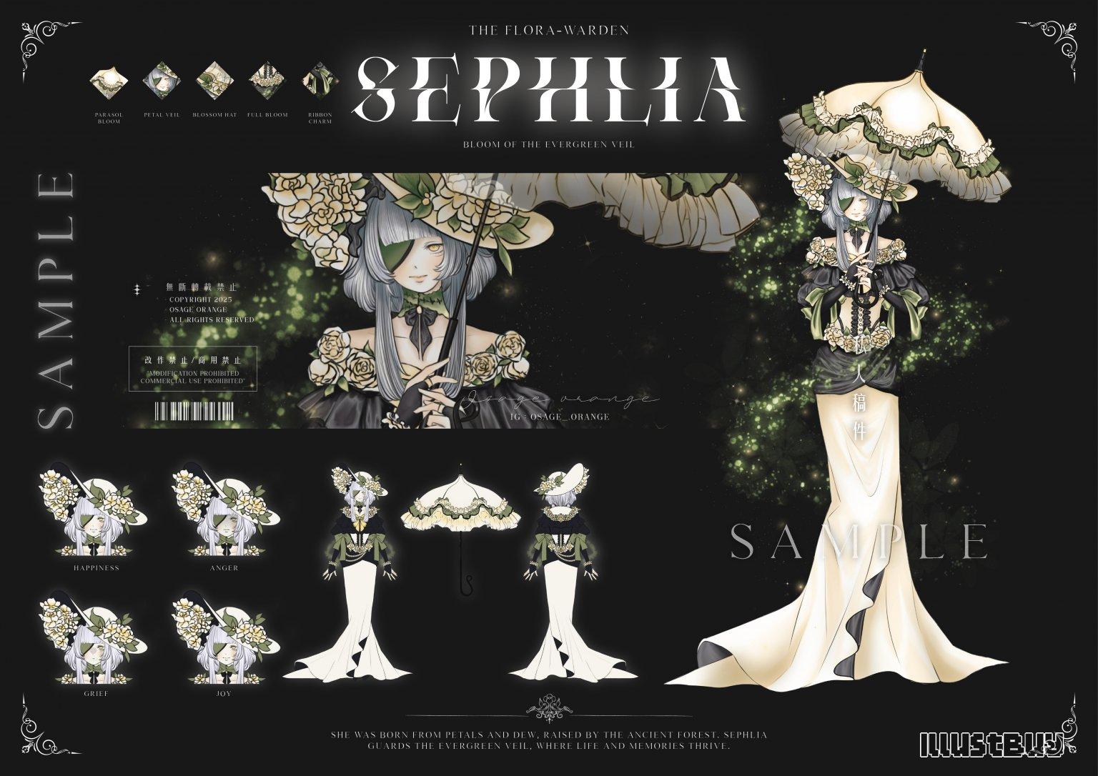 【原創】角色設計 - SEPHLIA