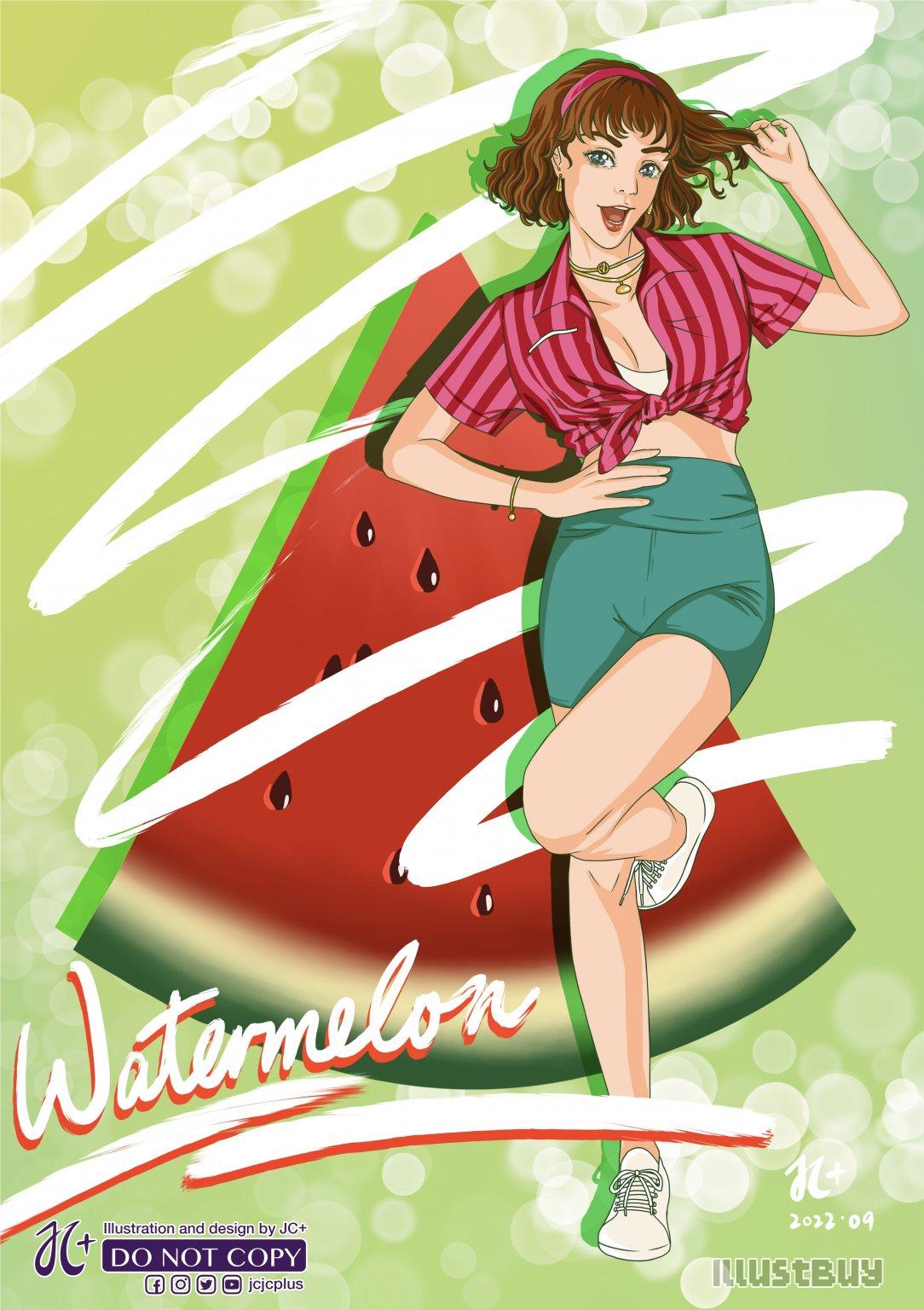 Lacey - Watermelon