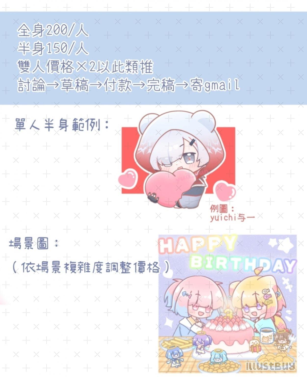 ✨Q版單人半身✨