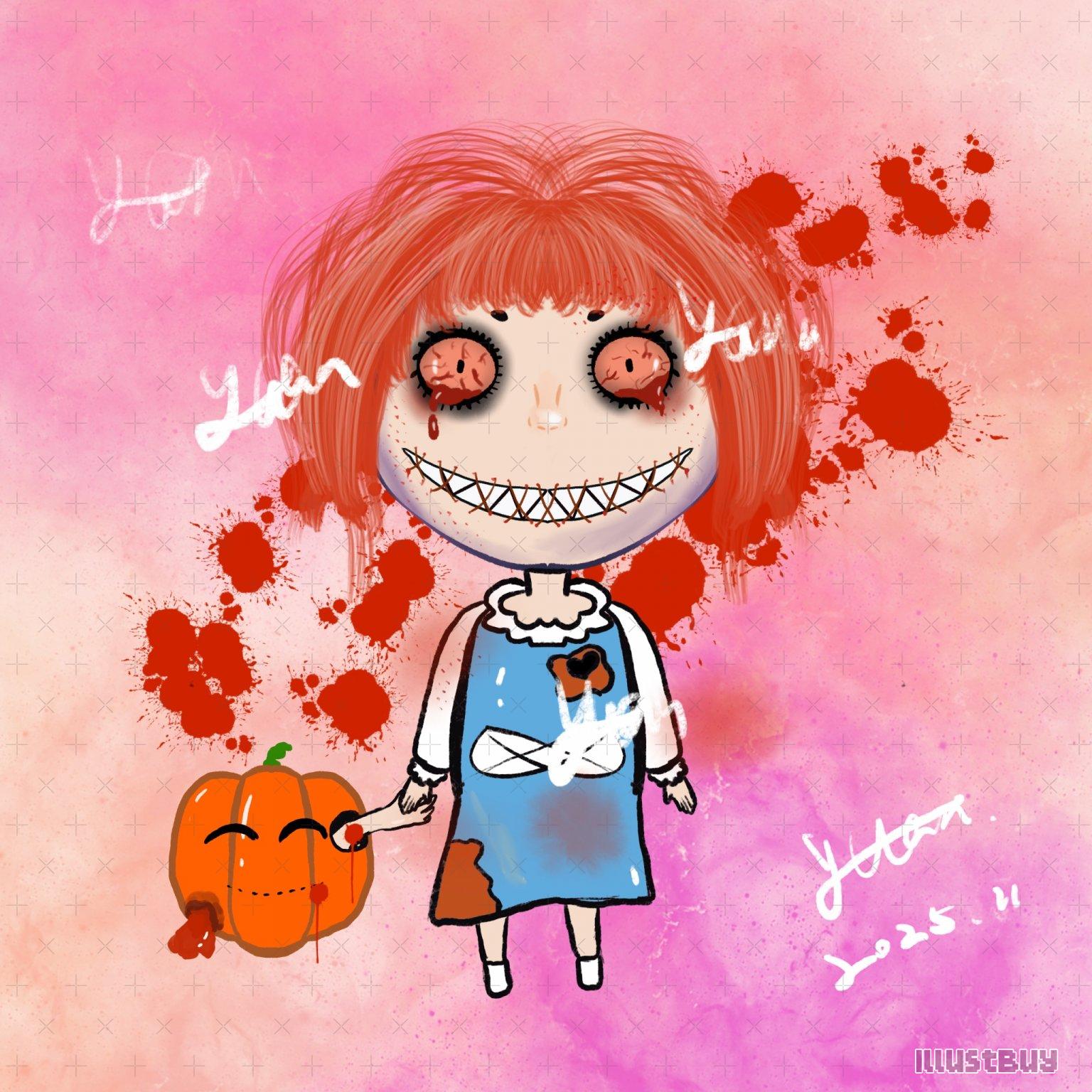 糖霜微笑的萬聖