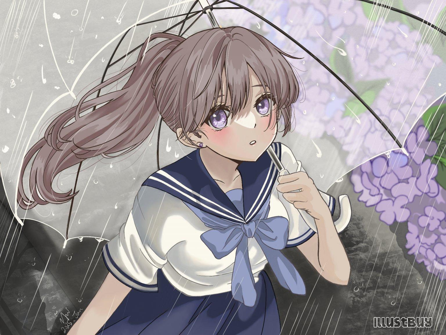 原創｜下雨天｜少女