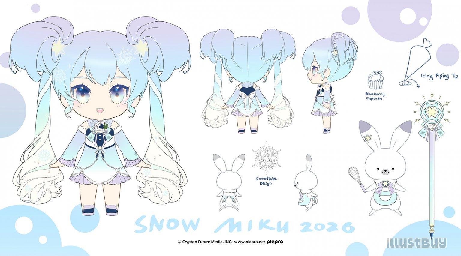 服設展示 : 雪Miku
