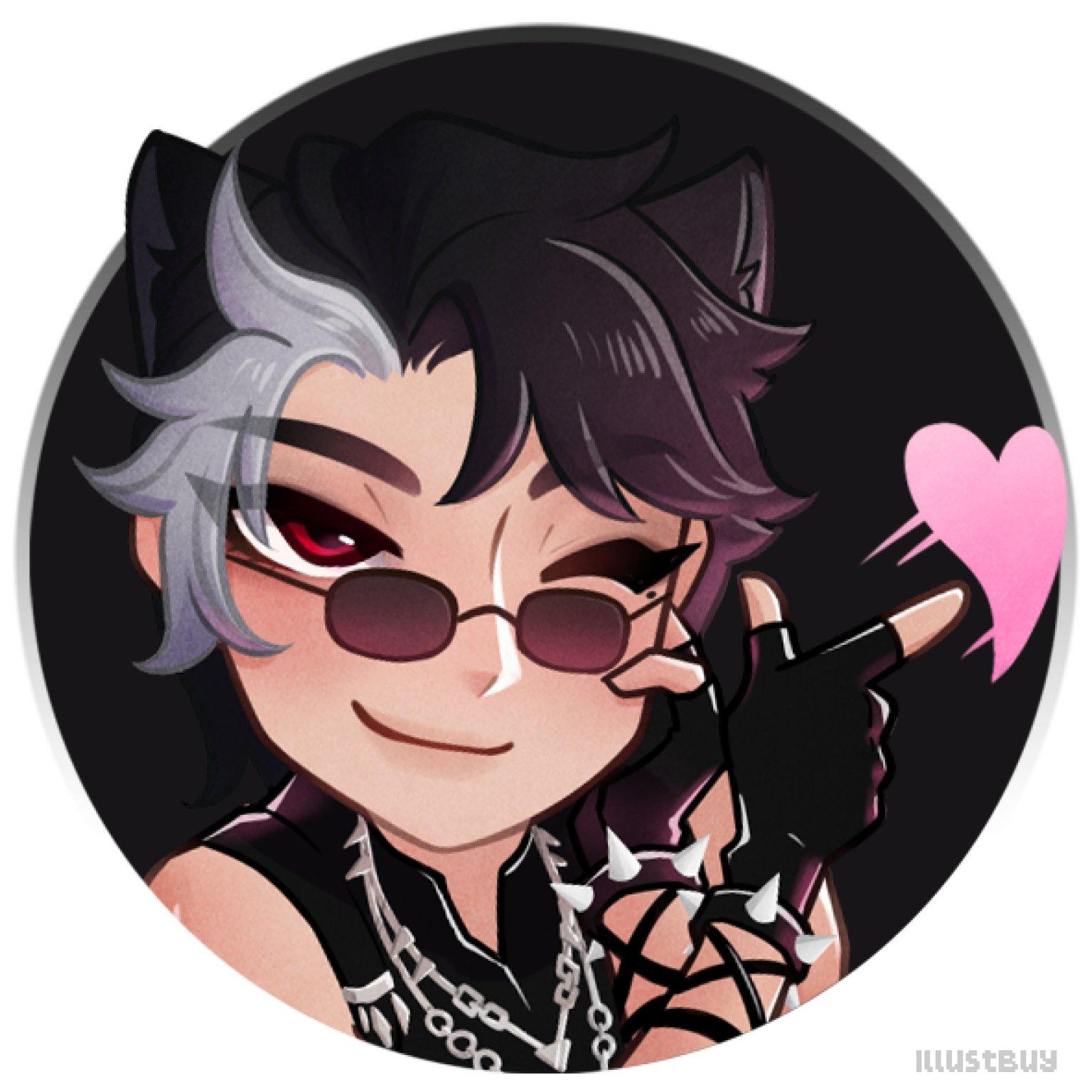 【接受委託】- 情侶互動頭像,客製化Ｑ版