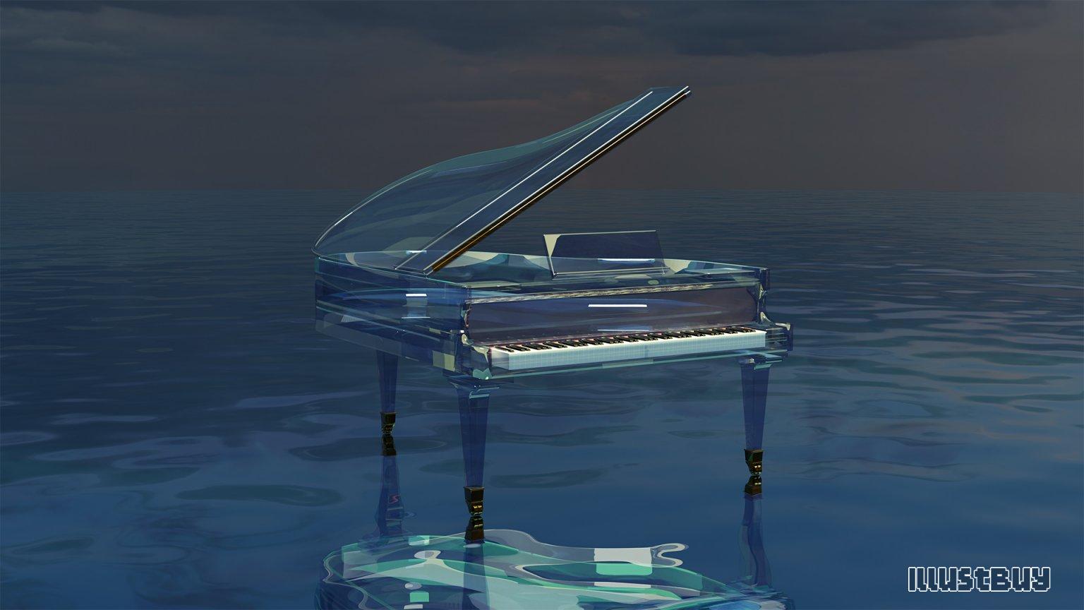 【練習】鋼琴 3D 建模