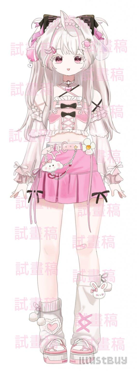 單主風格類成女立繪