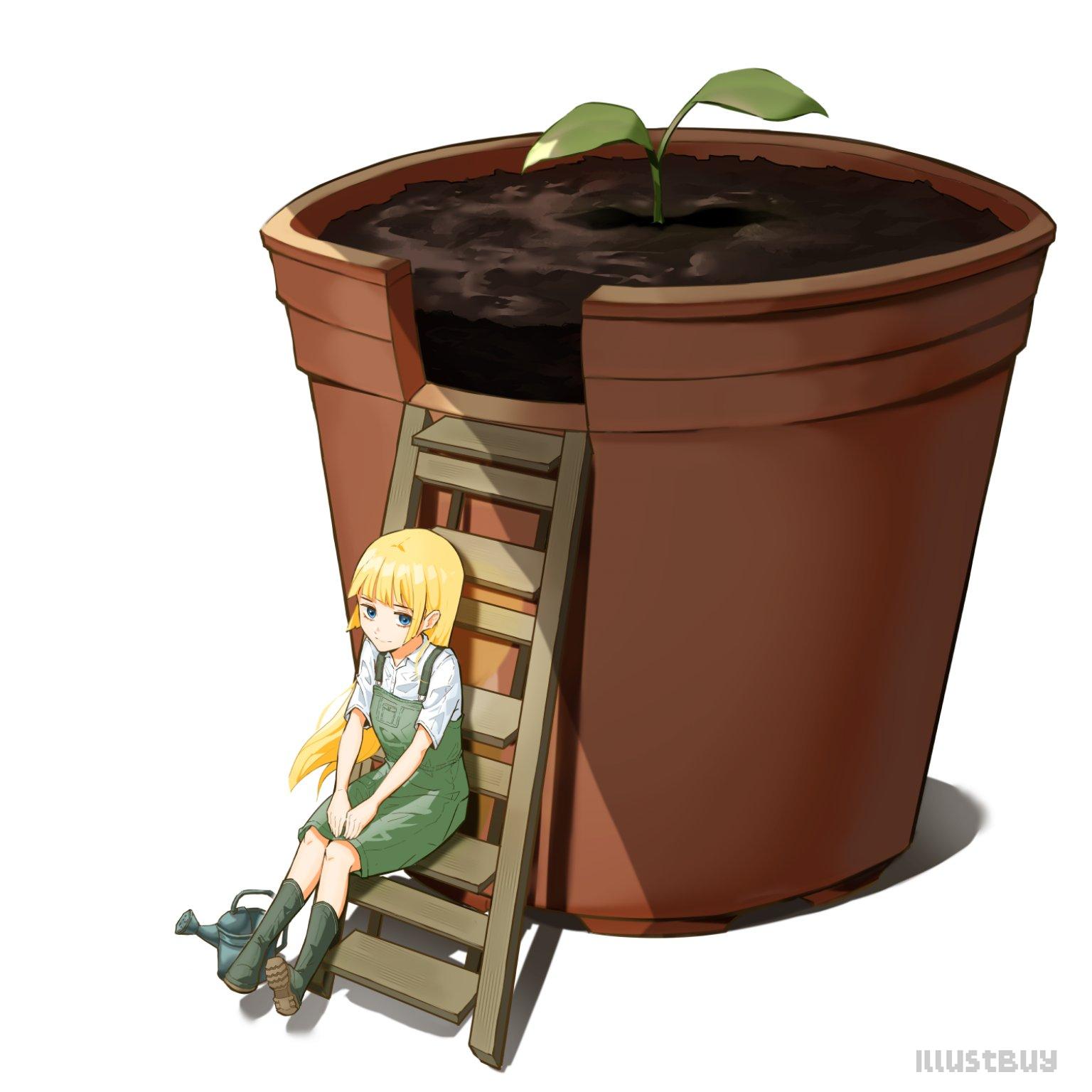 【原創插畫】發芽