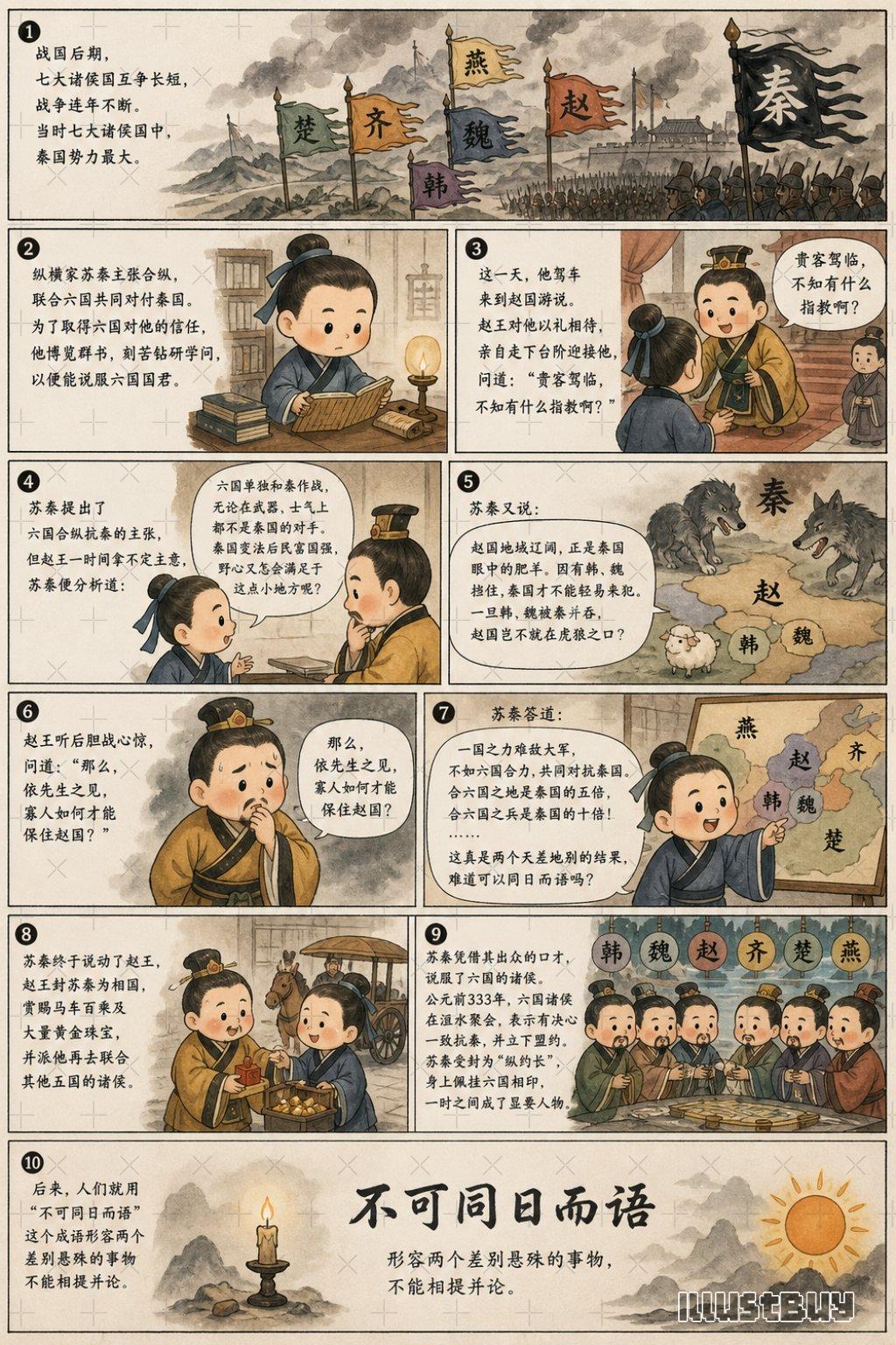 《成语故事》系列（竖版）⑨