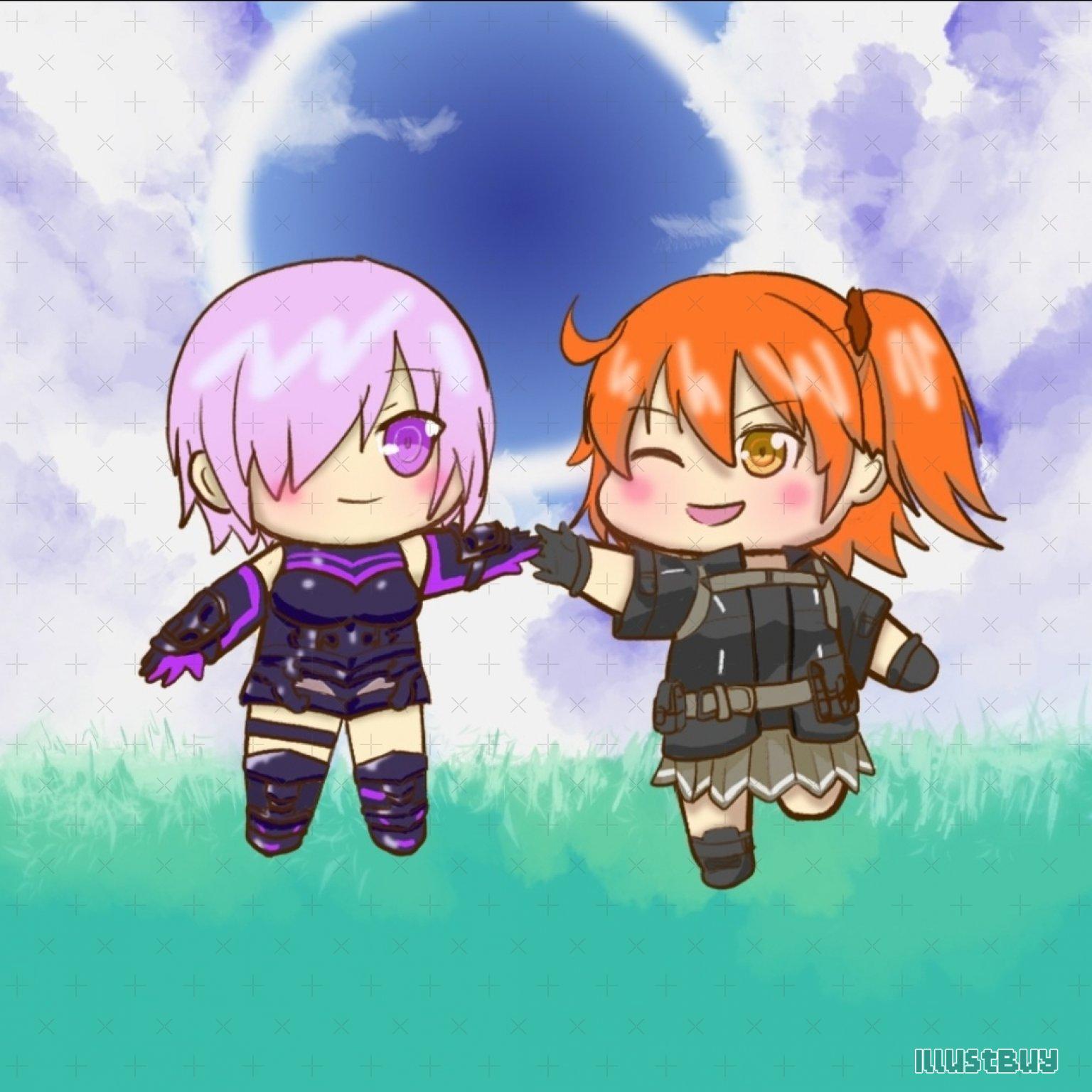 🎨🎨 **Q版／動漫全身插畫自家設計明信片** 🎨