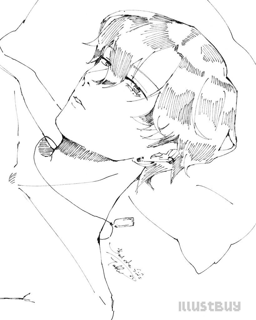 黑白塗鴉