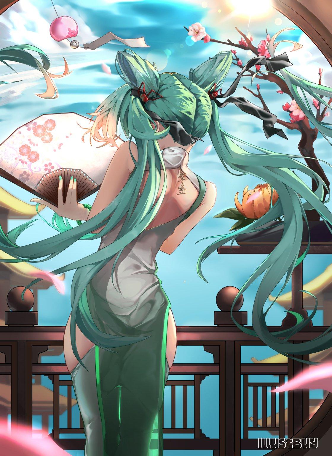 旗袍初音