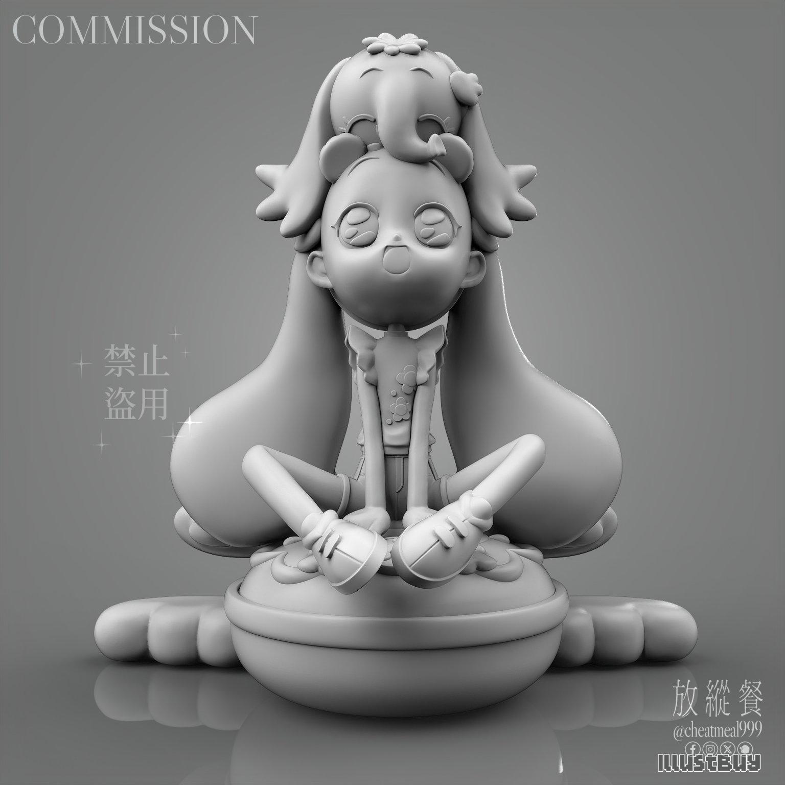 3D模型製作/客製化公仔/3D雕刻/實體化列印上色