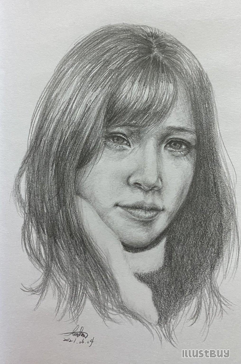 人像素描