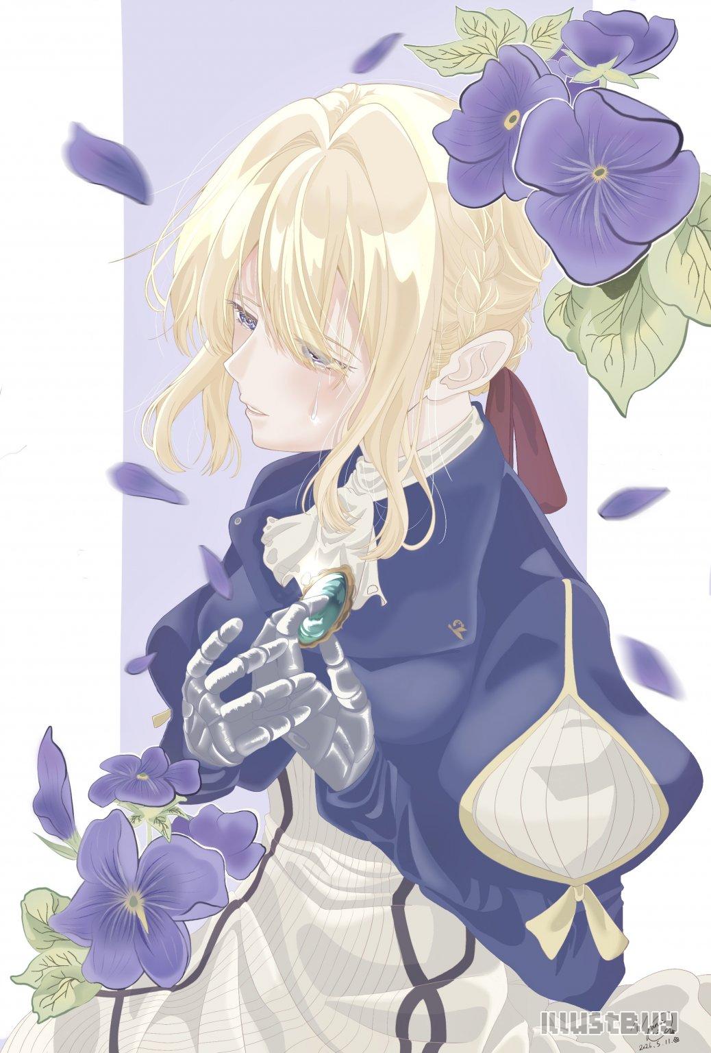 二創｜半身｜紫羅蘭
