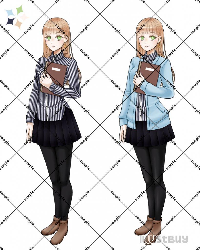 Commission Sample 女性立繪