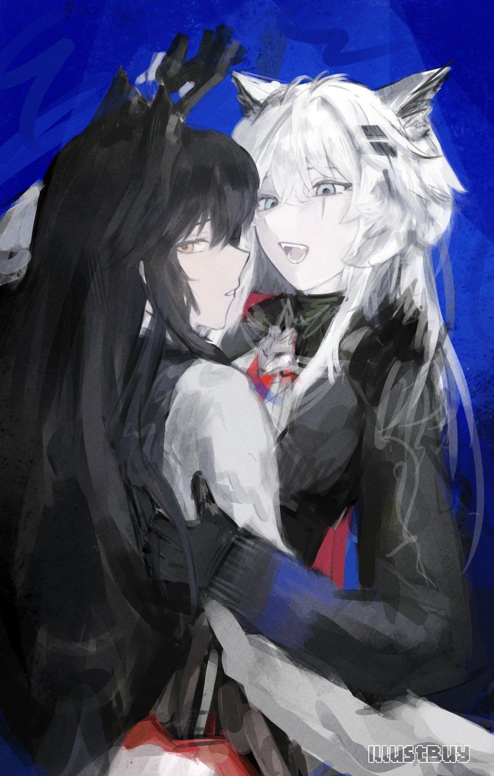 (補) 德狗X拉狗 - Arknights