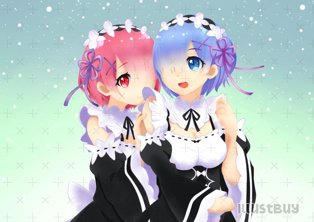 Re:zero 蕾姆と拉姆