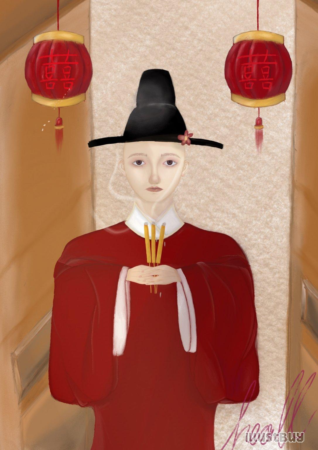 半身圖