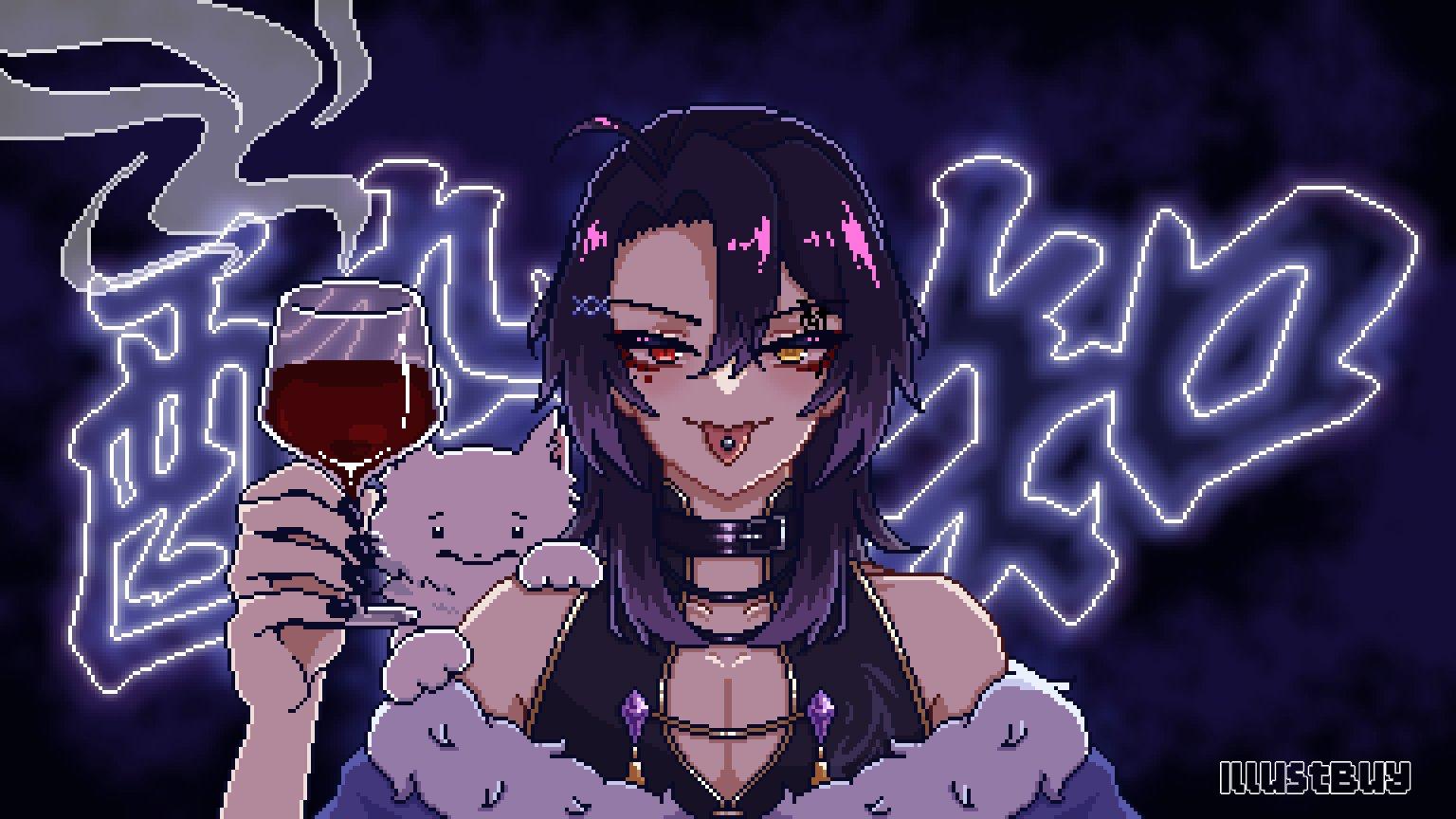 一些vtuber fan art