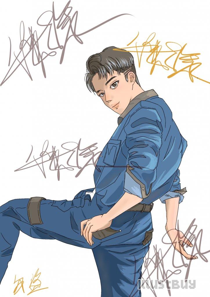 照片轉成動漫腳色 男