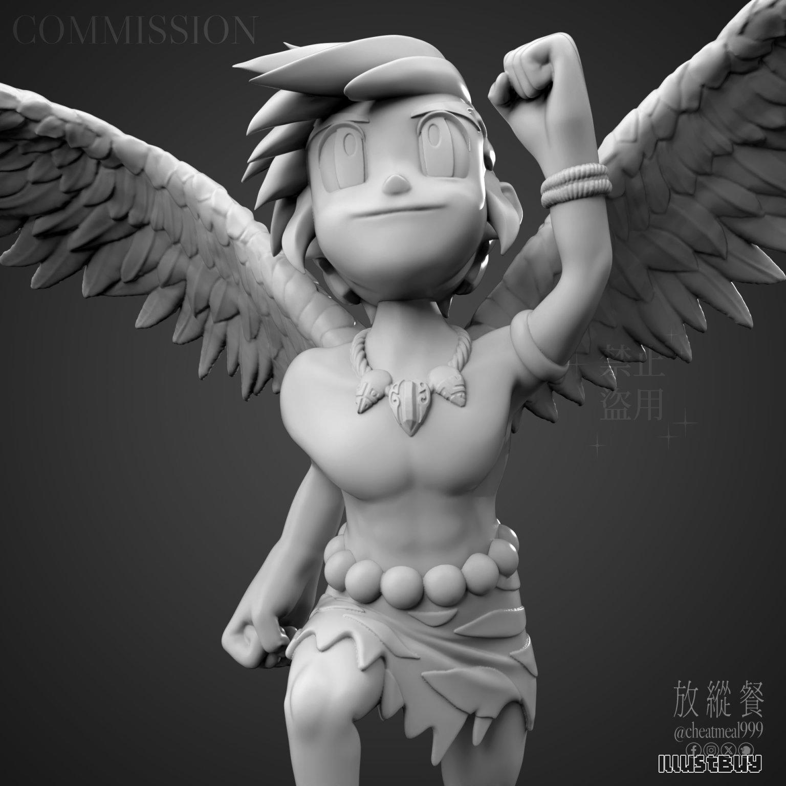 3D模型製作/客製化公仔/3D雕刻/實體化列印上色 