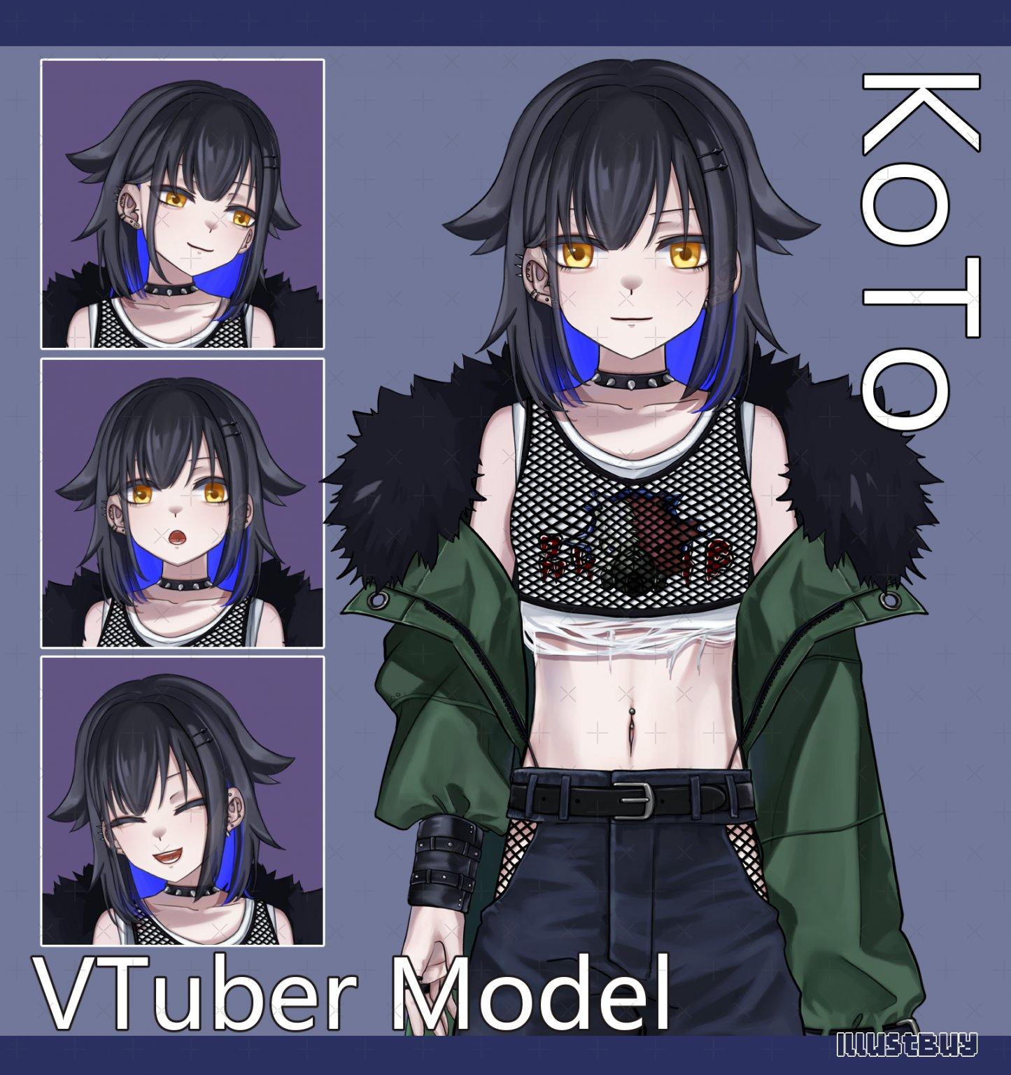 【泛用Live2D模型】koTo VTubeStudio/Vtuber 原創