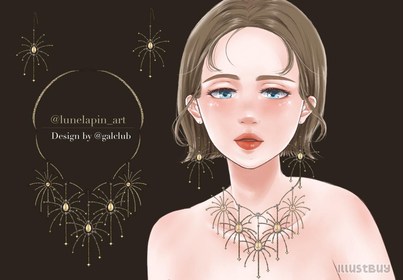 Jewellery X illustration