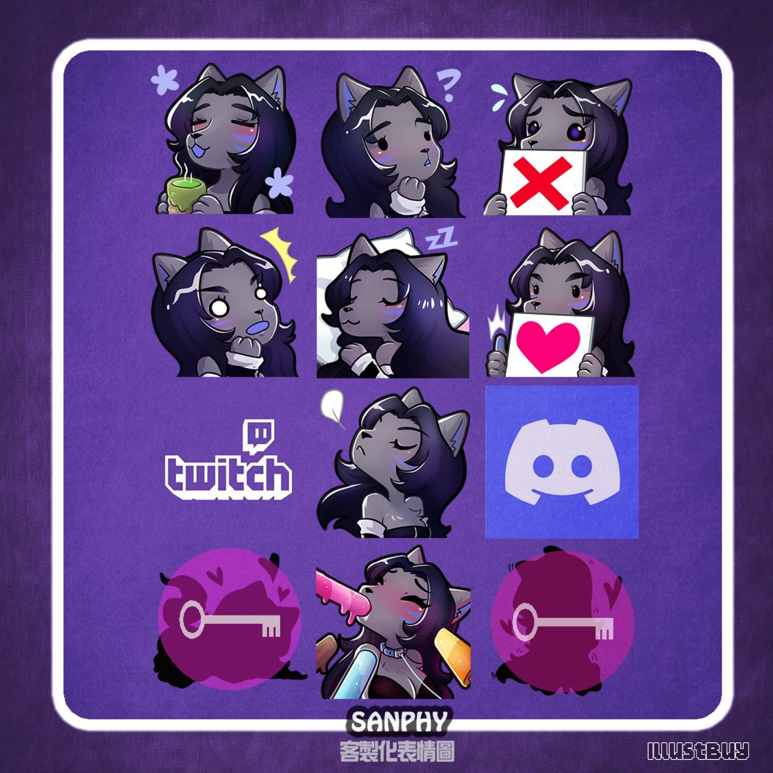 【接受委託】- 客製化福瑞Q版表情包 