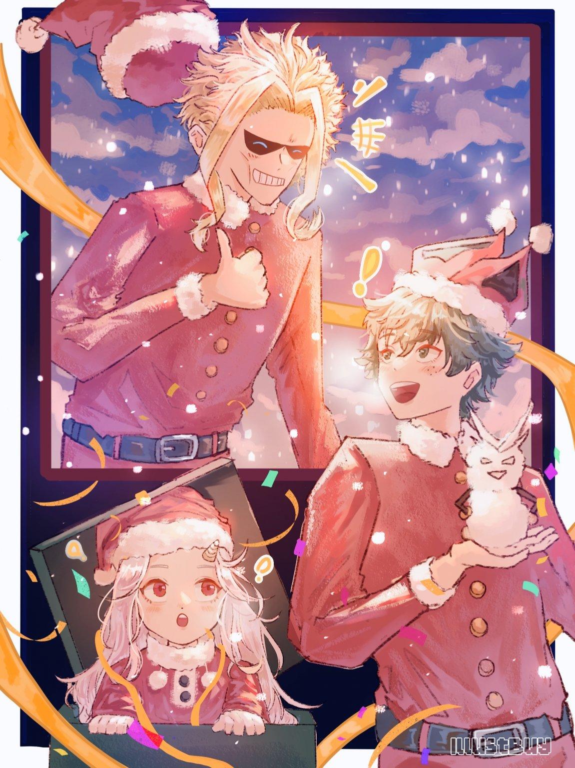 我的英雄學院聖誕祝賀圖
