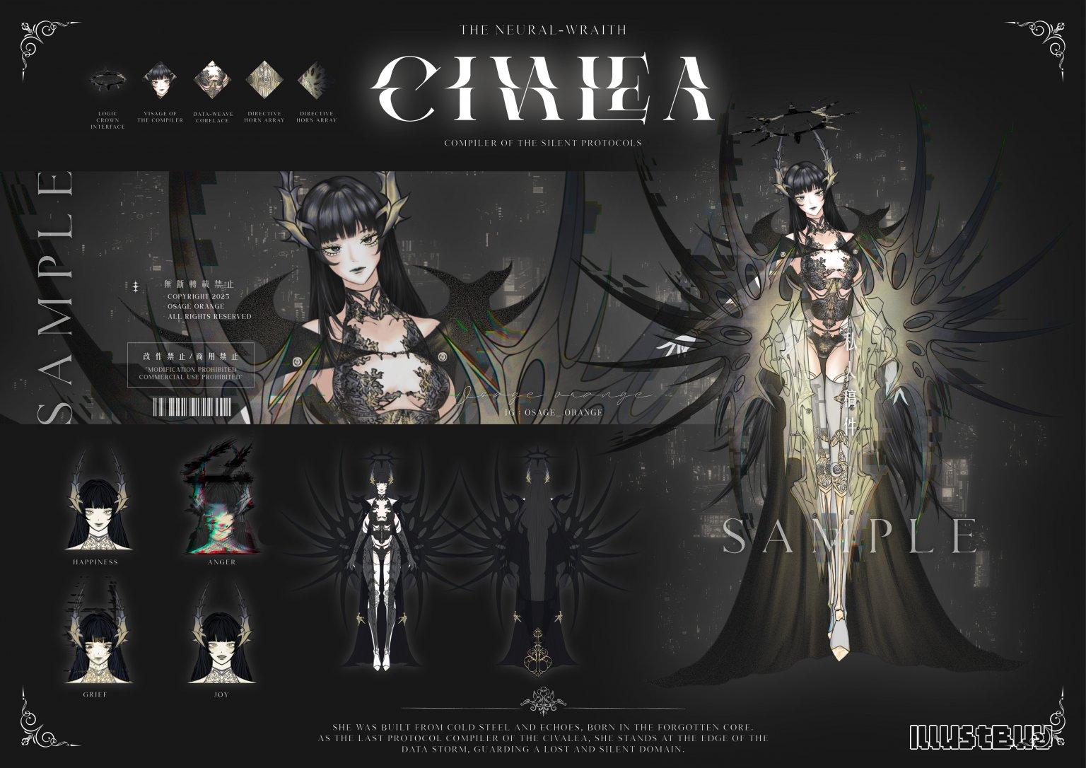 【原創】角色設計 - CIVALEA