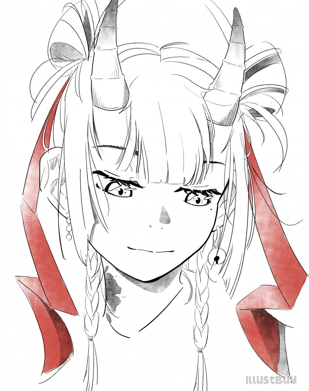 單色頭像