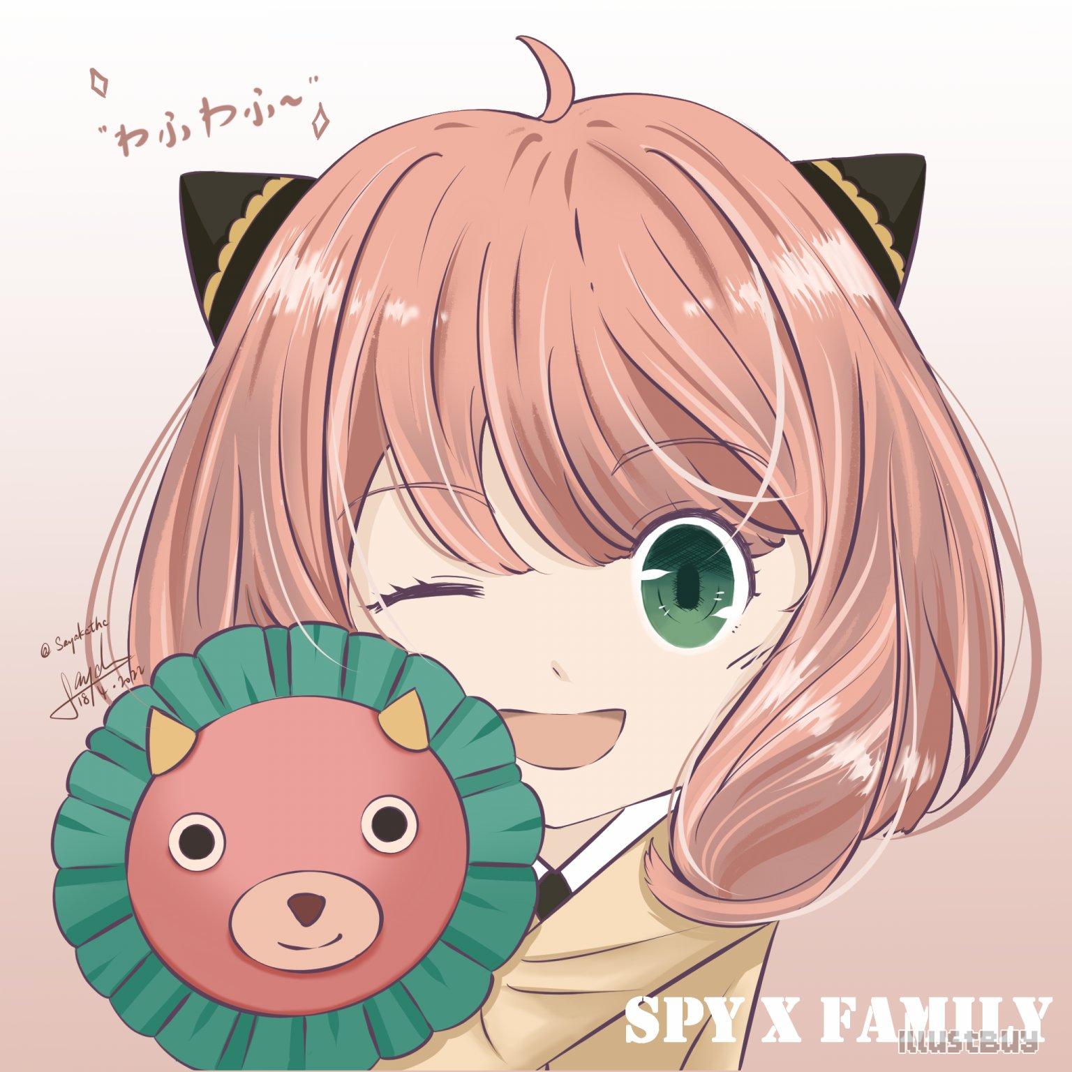 “わふわふ~🤩” —Lovely Anya Forger！🥜