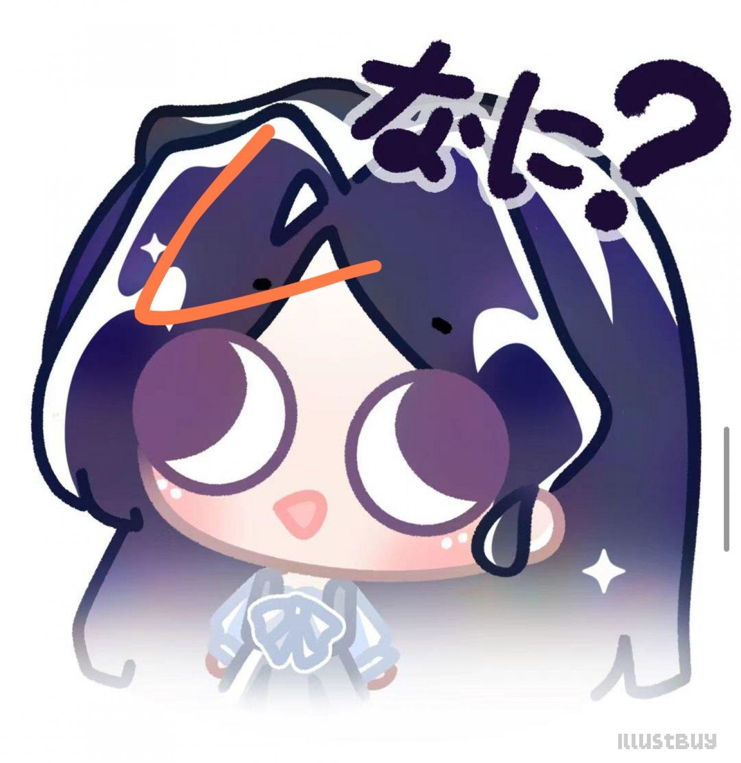 果冻QQ人14 单人表情包 接委讬