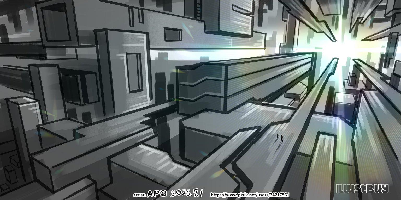20260701   隨意的場景塗鴉