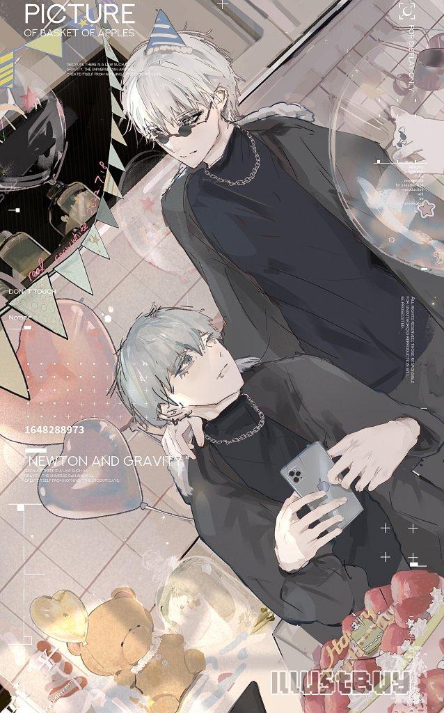 是以前接的五條悟的塗鴉稿