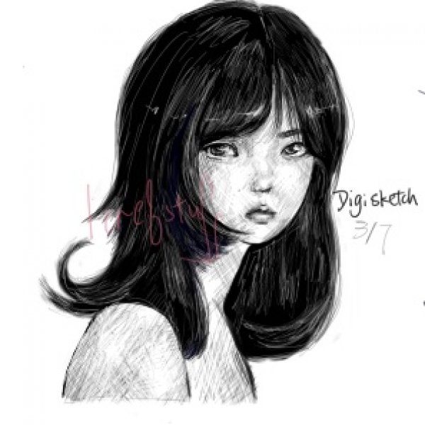 Digi sketch  on 3/7