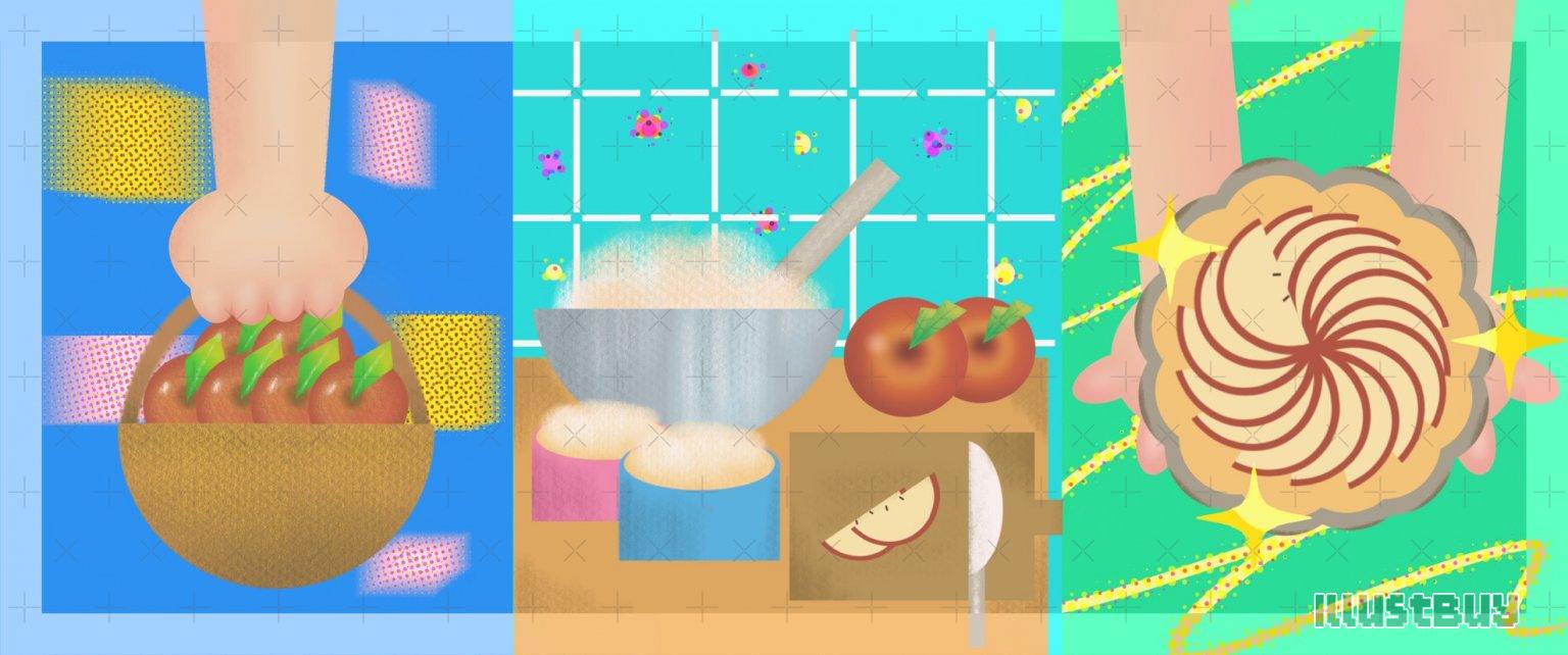 蘋果派的誕生過程