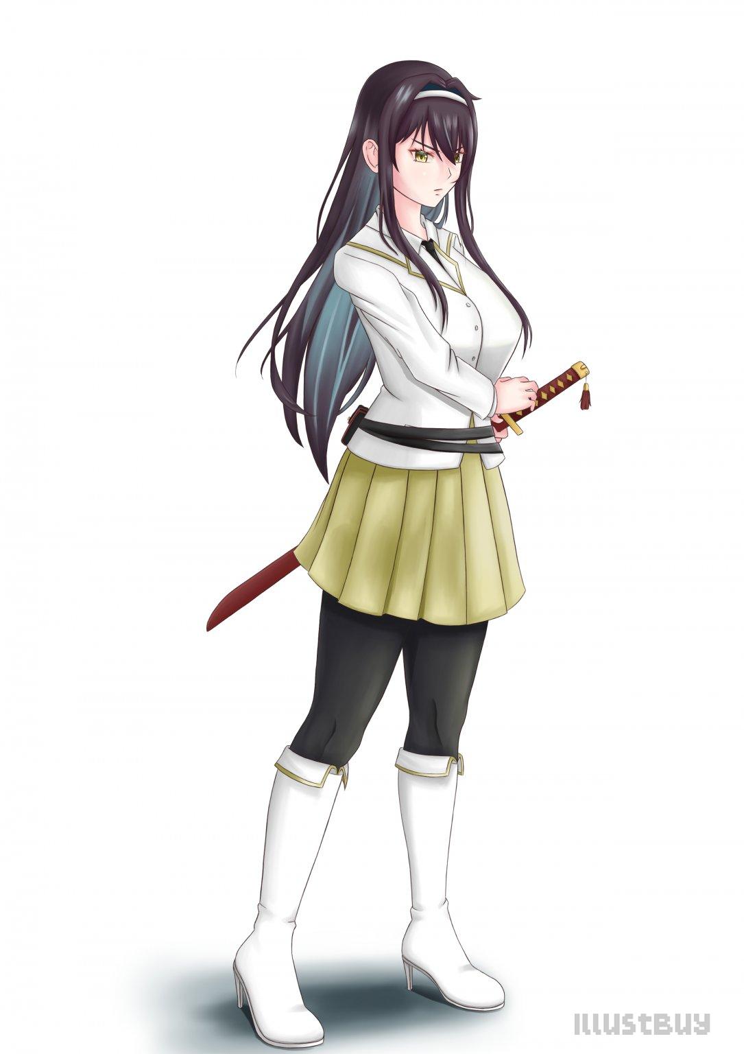 【あやね成長設定圖】-5 16歲 160cm 異世界過後