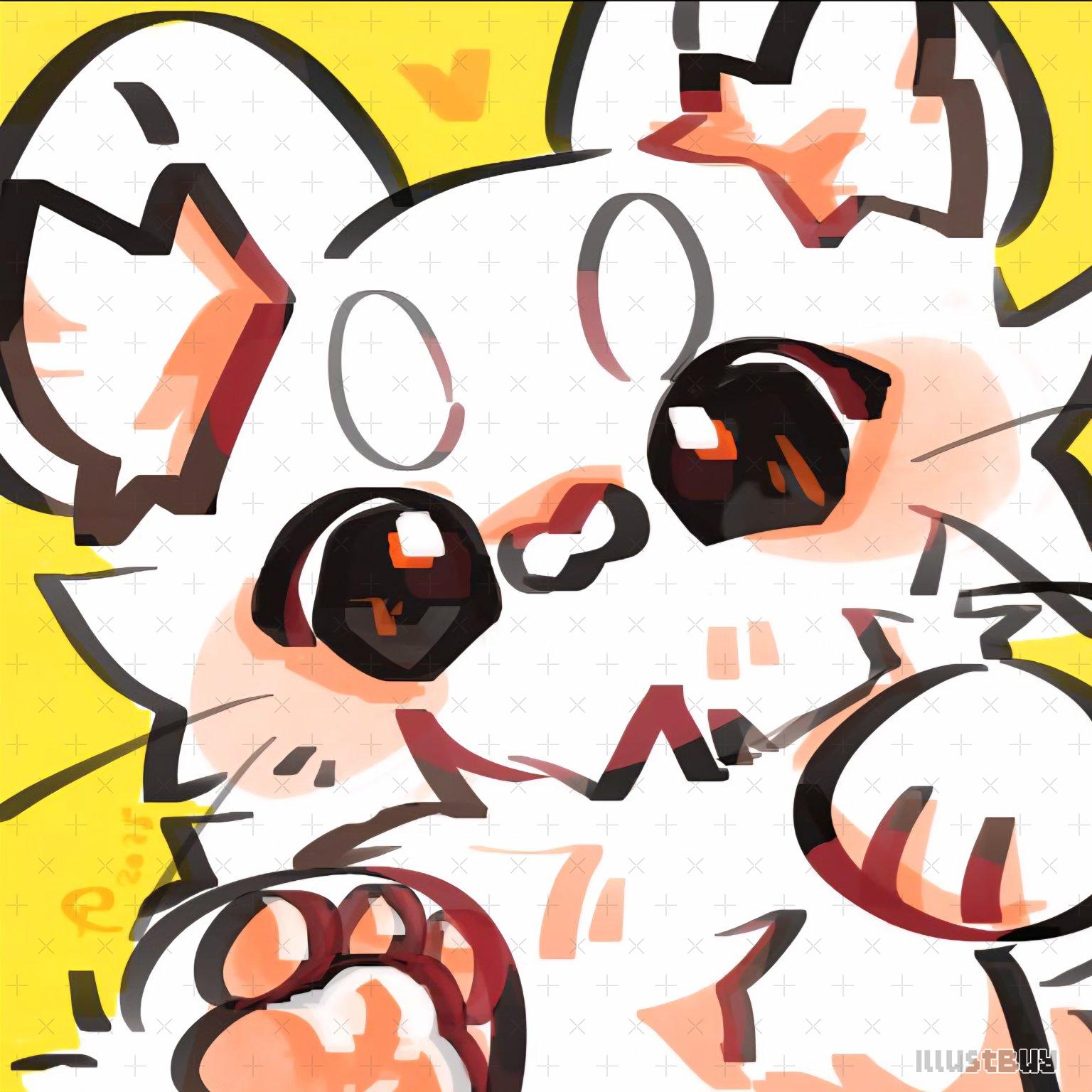 小動物×塗鴉頭貼
