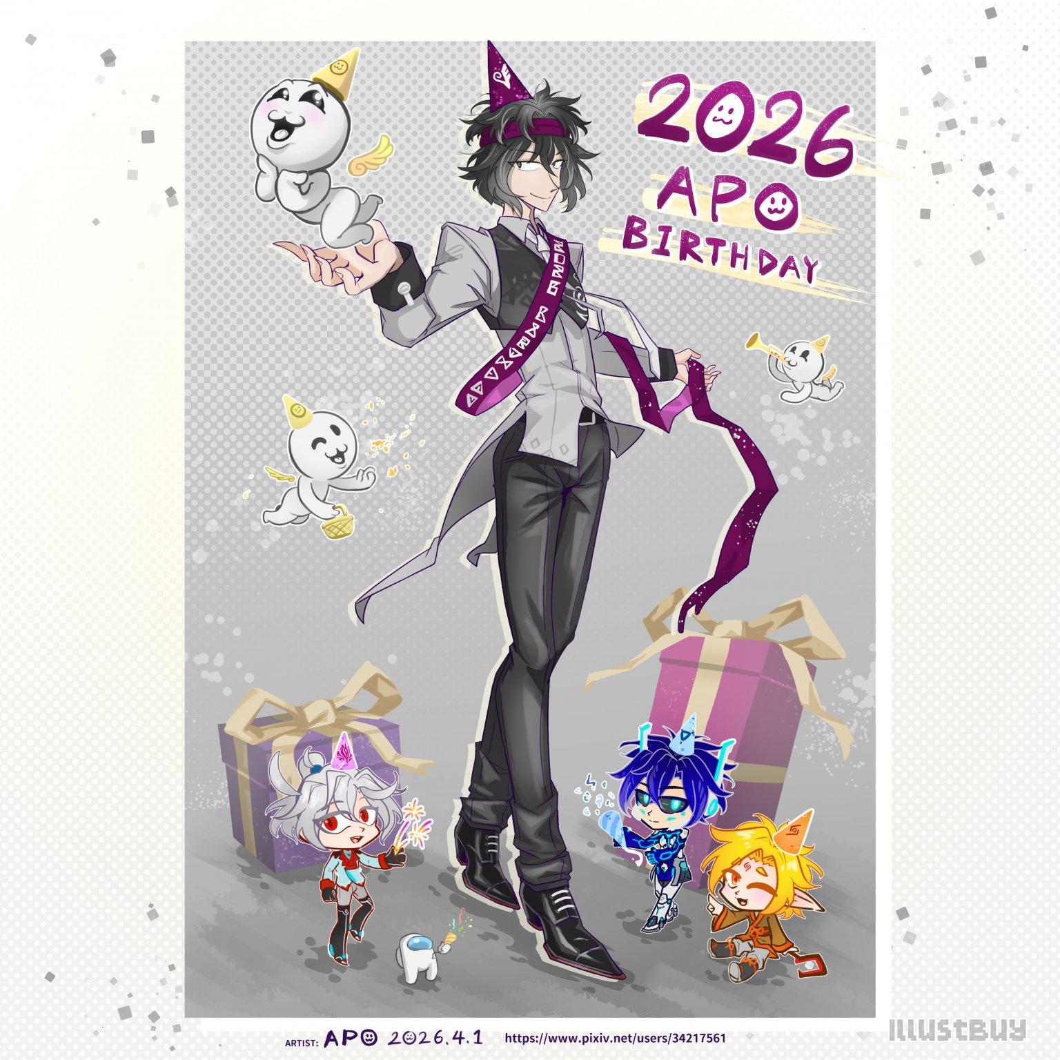  ♟️🔲 2026 APO Birthday 🎁🎂🎉🎉🎉