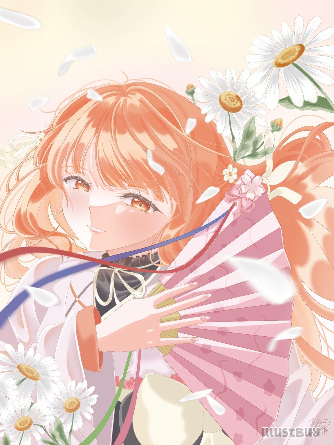 二創｜半身｜雛菊