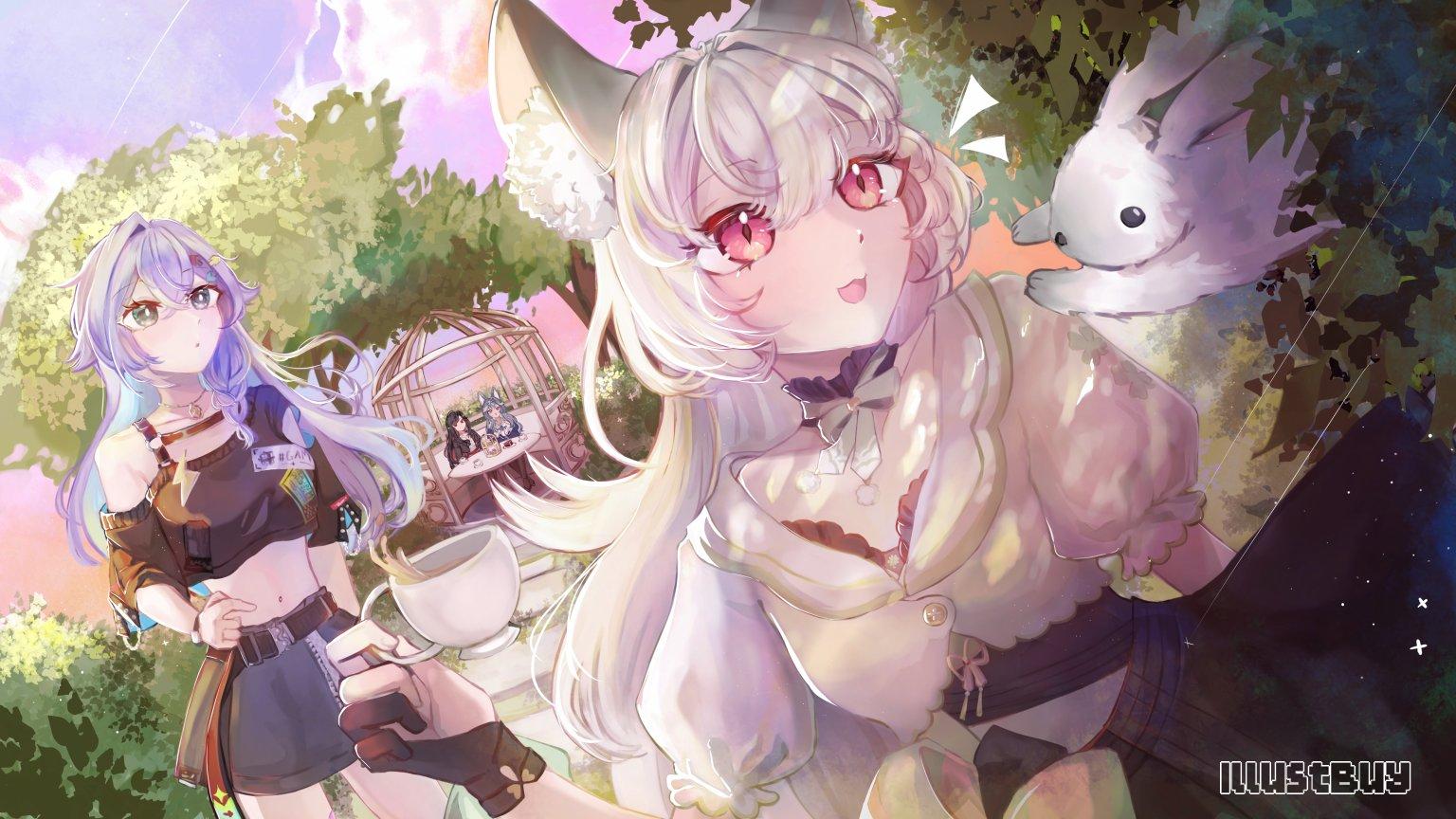 微光午後的茶香時刻 