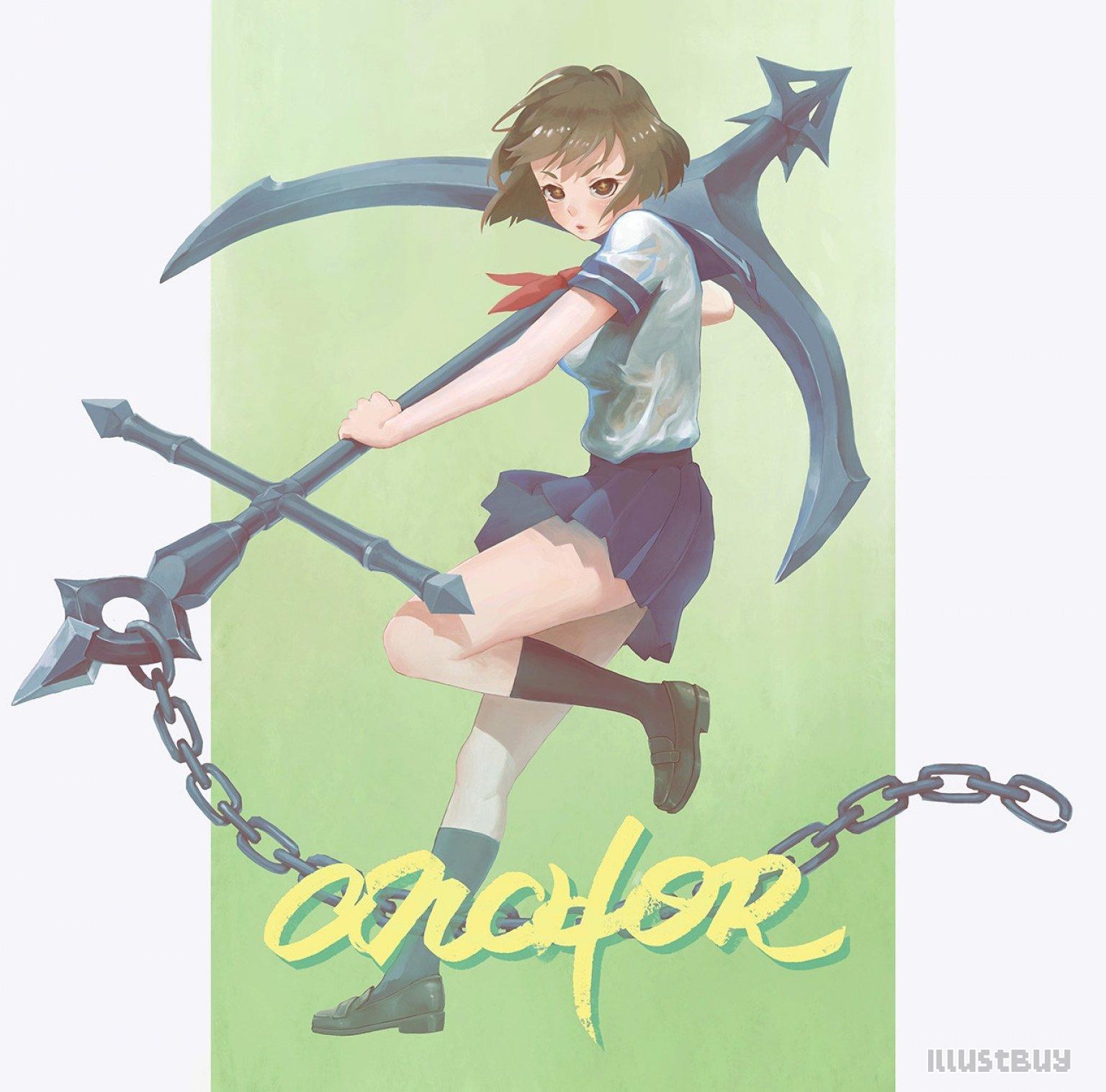 Fighting! 水手服少女
