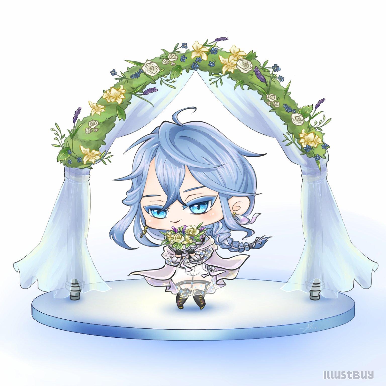 副團和玖夜Q版