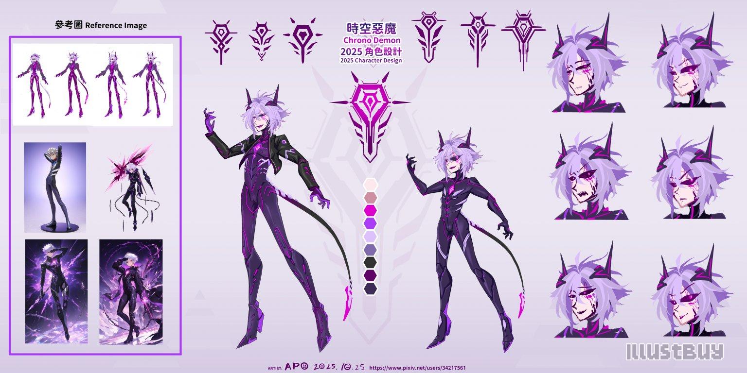 🌀時空惡魔 ｜角色設計⏳