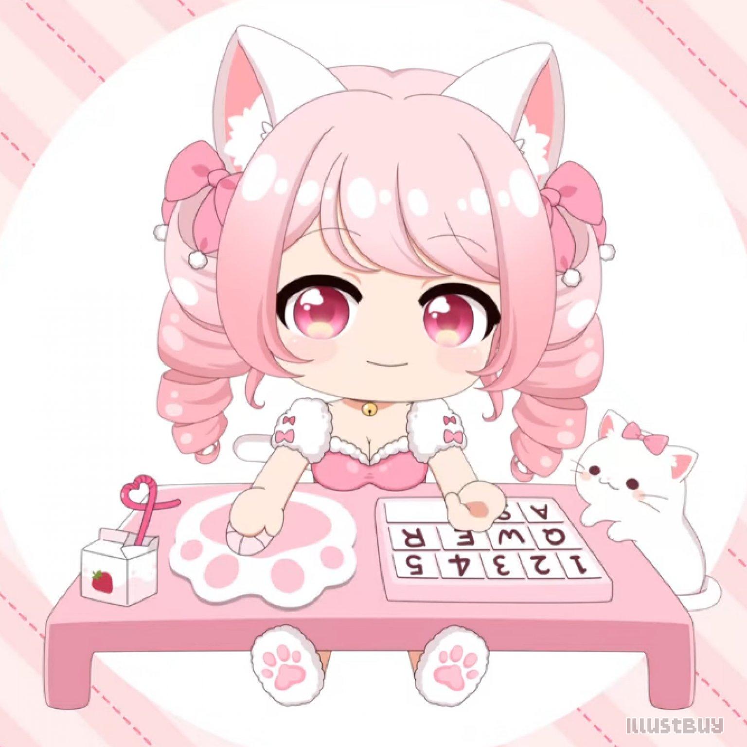 鍵鼠感應Q版Vtuber